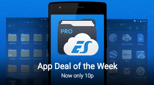 ES File Explorer/Manager PRO – 10p on Play Store